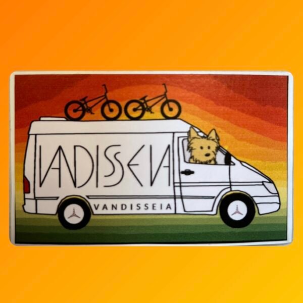 Kit 5 adesivos VANDISSEIA (frete grátis) - Imagem 4