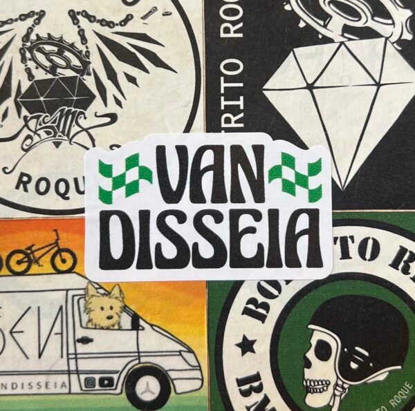 Kit 5 adesivos VANDISSEIA (frete grátis)